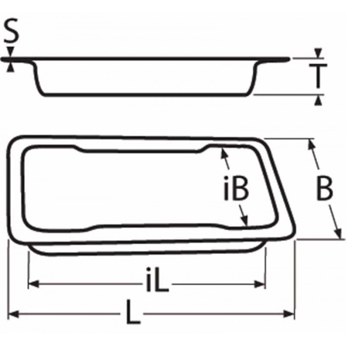 Einlassgriff 80 x 40 mm Edelstahl-304 (A2) main product photo