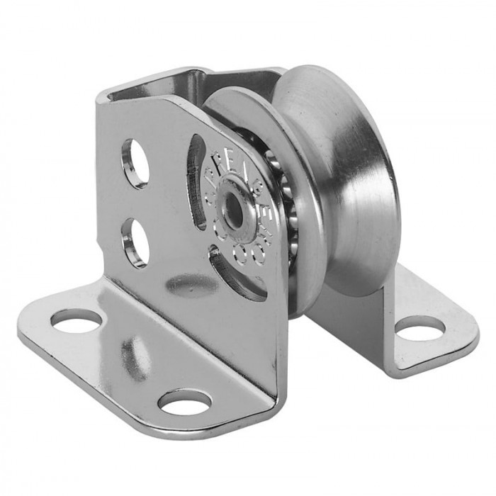 Sprenger Micro XS Block mit Kugellager Seil max. 4 mm Stehblock Edelstahl-304 (A2) main product photo