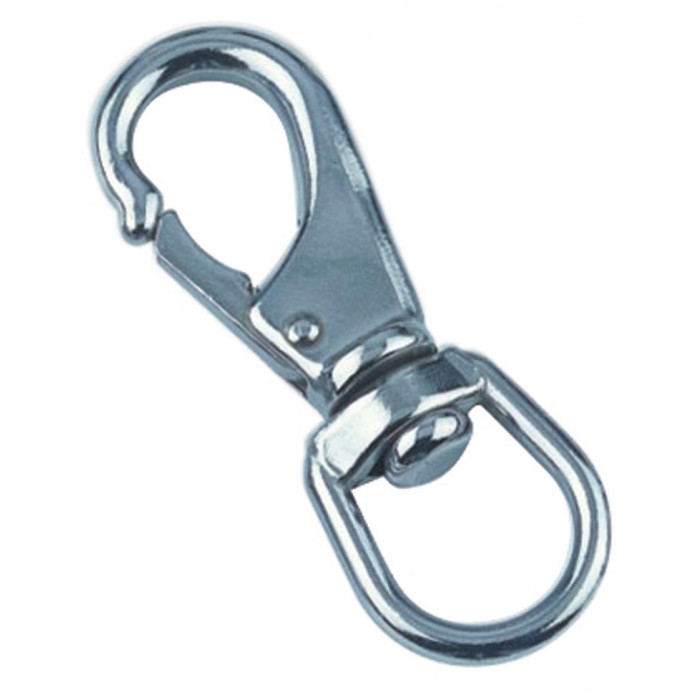 Schnapphaken mit Wirbelauge 70 mm Edelstahl-316 (A4) main product photo