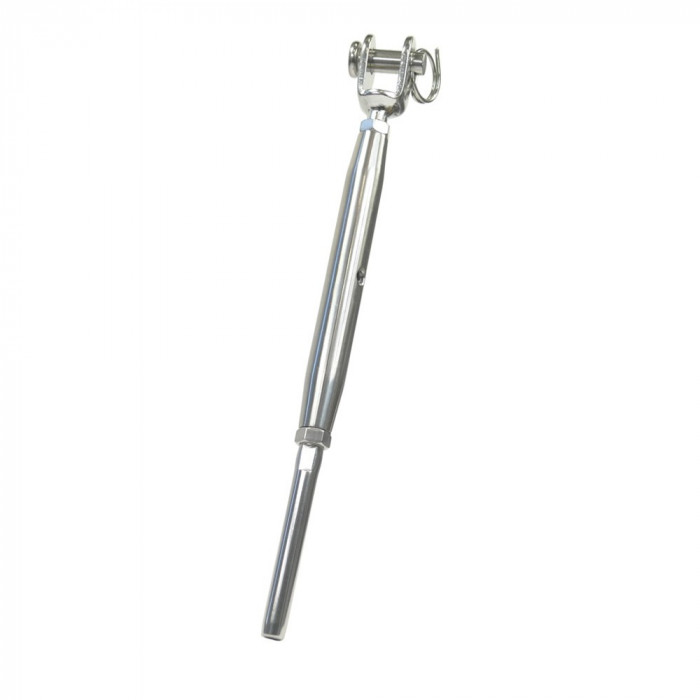 Wantenspanner Gabel-Terminal 2 mm/M5 Bolzen 5 mm Edelstahl-316 (A4) main product photo