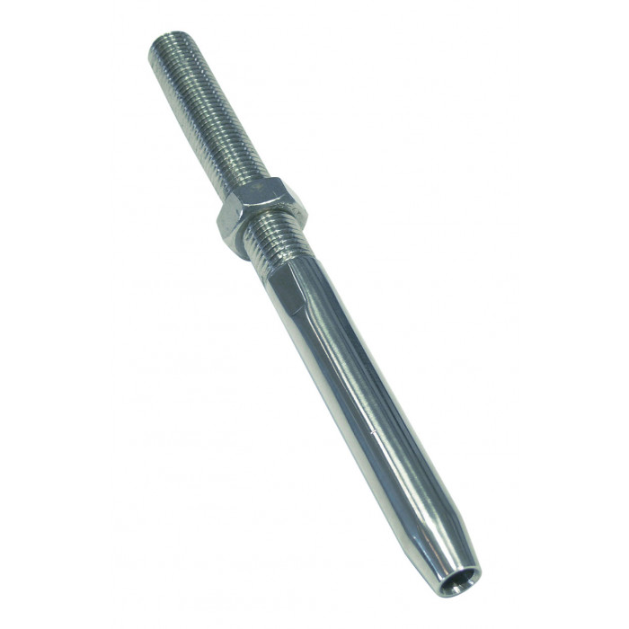 Terminal mit Rechtsgewinde 2 mm/M5 inkl. Mutter Edelstahl-316 (A4) main product photo