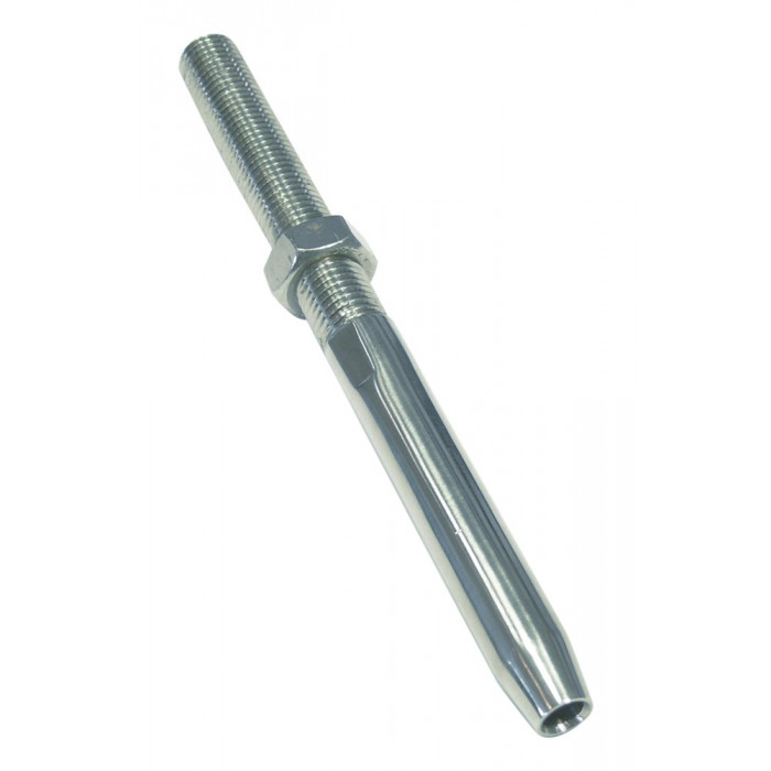 Terminal mit Linksgewinde 2 mm/M4L inkl. Mutter Edelstahl-316 (A4) main product photo