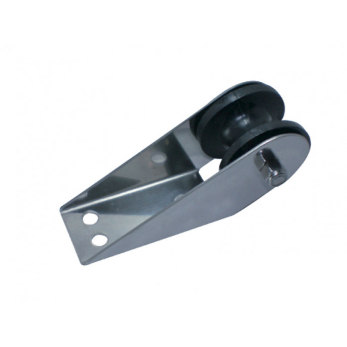 Bugrolle kurz 50 mm Edelstahl-304 (A2) main product photo