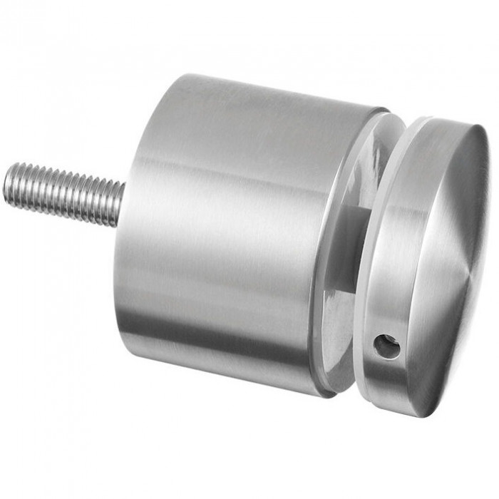Glasadapter 70 mm flach Länge 40 mm Edelstahl matt poliert Modell 0748 main product photo