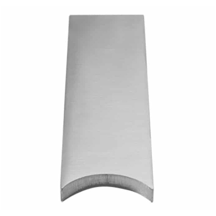 Anschweißlasche 100 x 30 x 6 mm R = 16,85 mm Edelstahl matt geschliffen main product photo