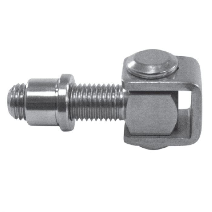 Scharnier mit Einschweißmutter, M20, Edelstahl main product photo