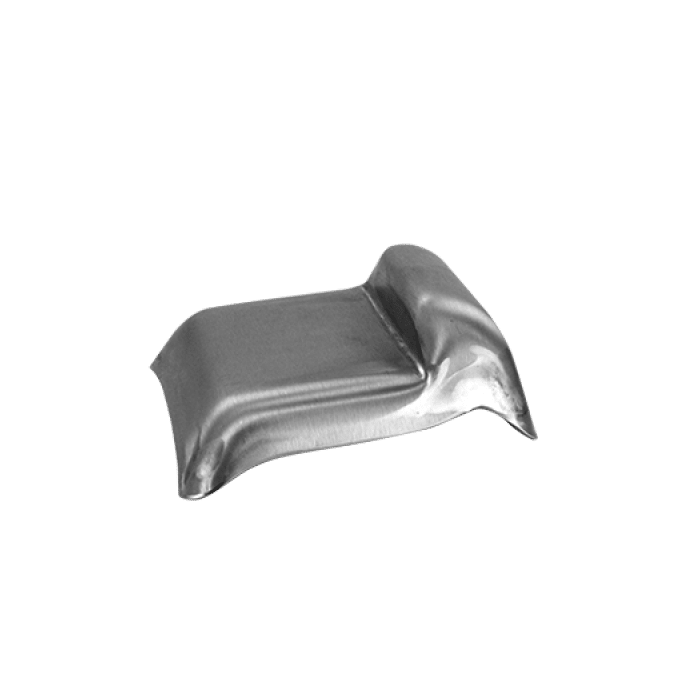 Anlaufschuh klein 130 x 105 x 40 mm, Edelstahl main product photo