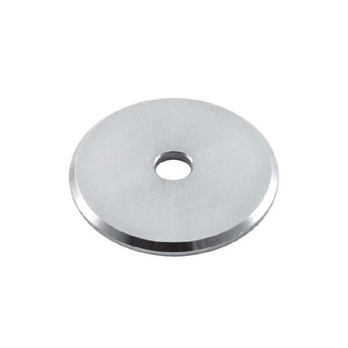 Scheibe Ø 60 x 4 mm Loch Ø 10,5 mm Edelstahl matt geschliffen main product photo