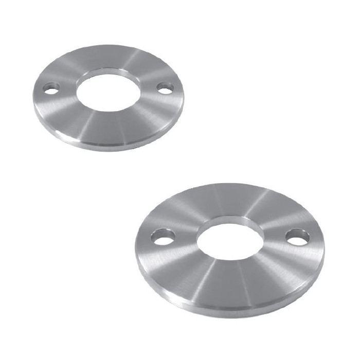 Flansch Ø 100 x 8 mm Bohrung Ø 42,7 mm Edelstahl matt geschliffen main product photo