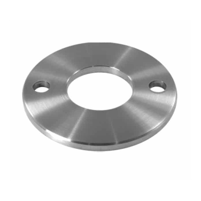 Flansch Ø 100 x 6 mm Bohrung Ø 42,7 mm Edelstahl matt geschliffen main product photo