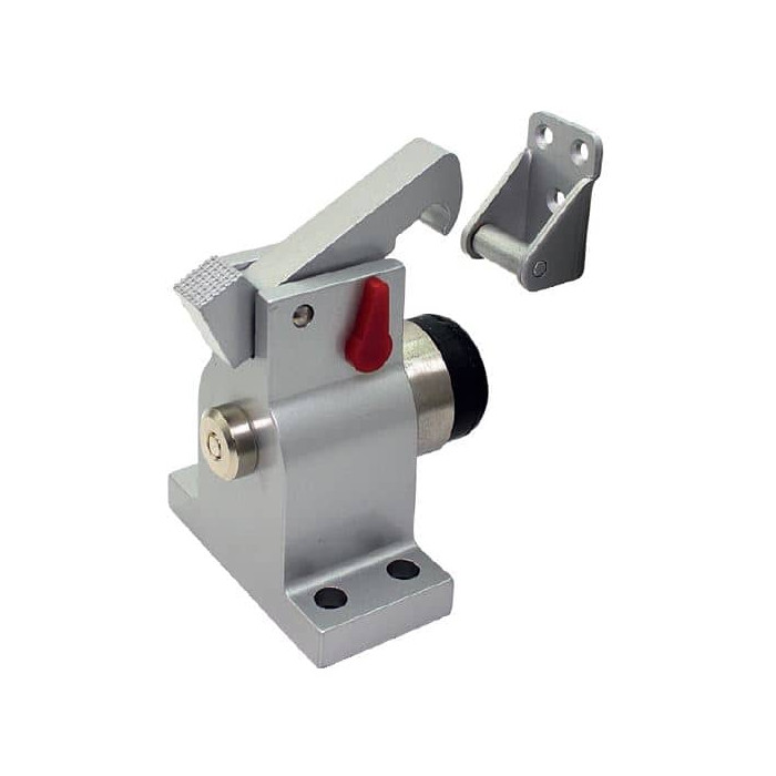 Türklammer mit Haken und Puffer, Stahl verzinkt main product photo