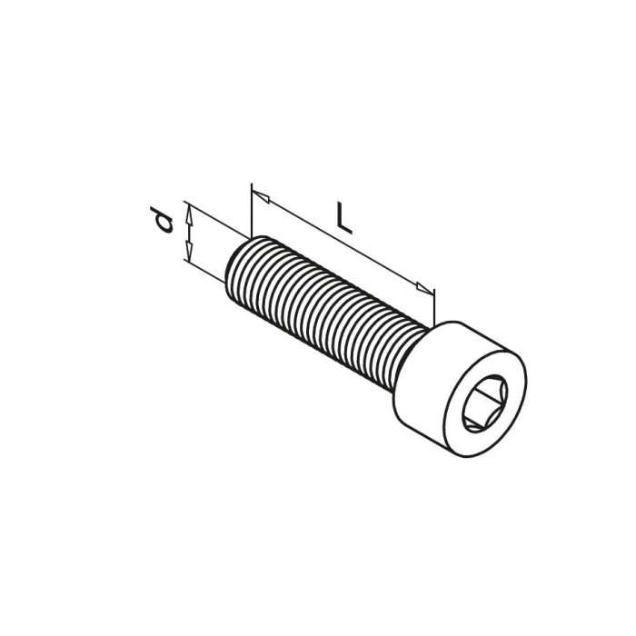Innensechskantschraube, M12 x 40 mm, A2-70, QS-551 main product photo