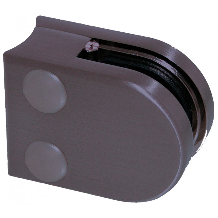 Glasklemme 42,4 mm Edelstahl anthrazitgrau Modell 00 main product photo