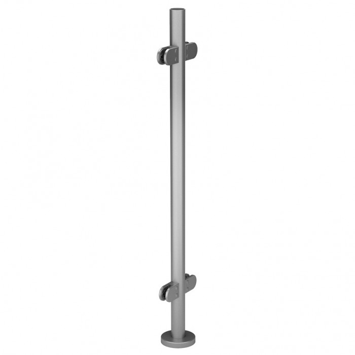 Baluster komplett 180° 989 mm Rohr 42,4 x 2,0 mm Edelstahl matt geschliffen main product photo