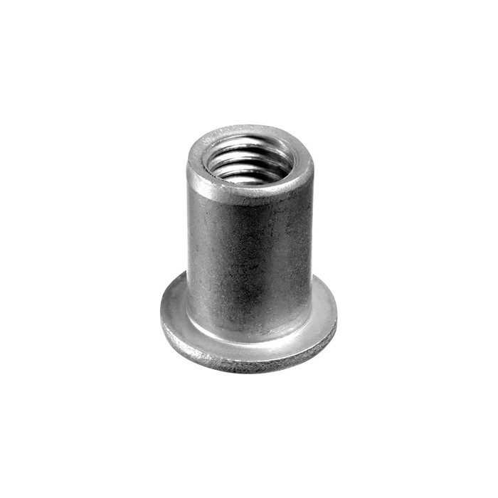 Blindnietmutter mit flachem Kopf, M8 x 17 mm, A2-70, QS-39 main product photo