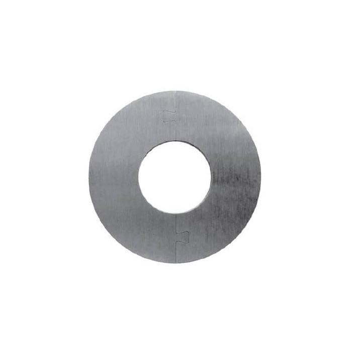 Scheibe Ø 80 x 4 mm Loch Ø 42,4 mm Edelstahl matt geschliffen main product photo