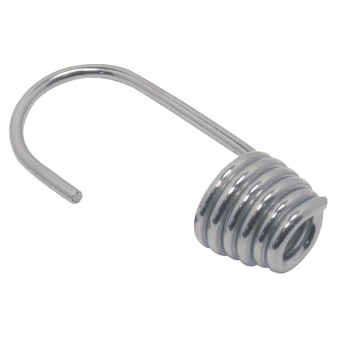 Spiralhaken für Segelzeising für Seil 6 mm Edelstahl-304 (A2) main product photo