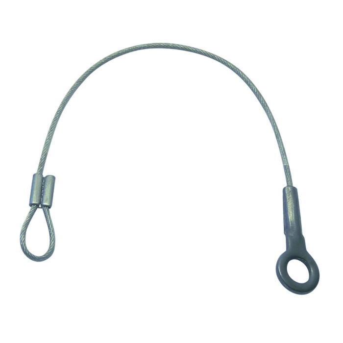 Sicherungsseil PVC ummantelt A2/PVC 145 mm Edelstahl-304 (A2) main product photo