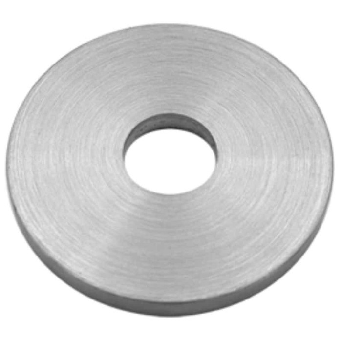 Scheibe Ø 42,4 x 4 mm Loch Ø 12,2 mm Edelstahl matt geschliffen main product photo