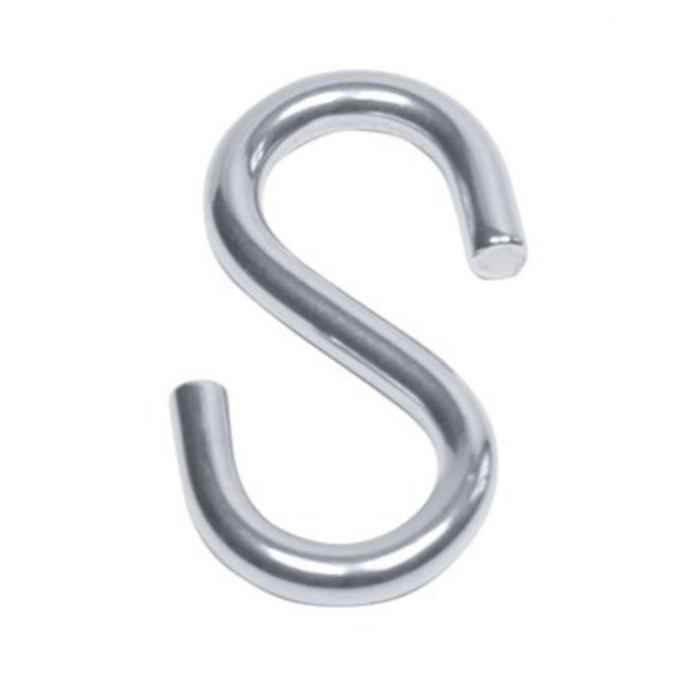 S-Haken symmetrisch 5 x 40 mm Edelstahl-304 (A2) main product photo