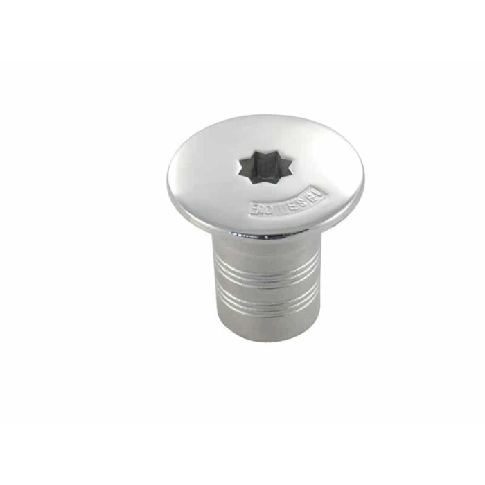 Einfüllstutzen mit Winschaufnahme 1 1/2" WASTE Edelstahl-316 (A4) main product photo
