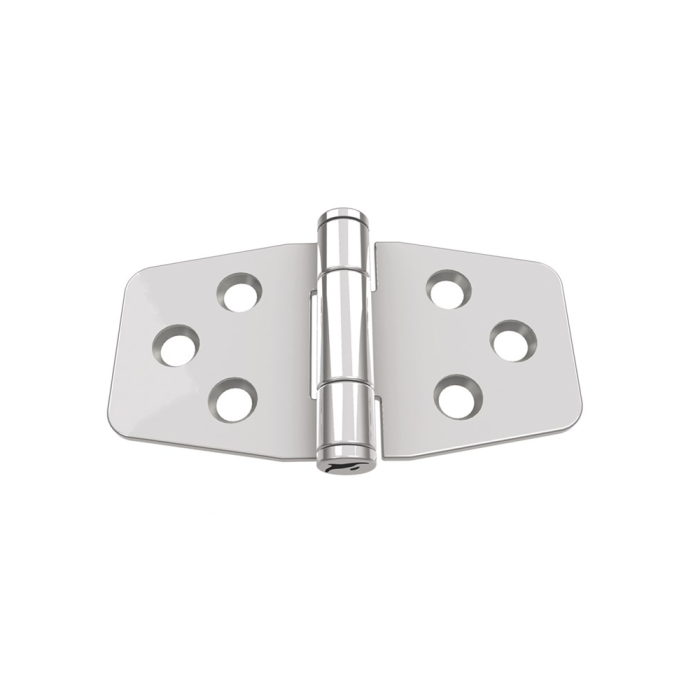 Scharnier mit Halteautomatik 76 x 42 mm (1,6±0,4Nm) Edelstahl-316 (A4) main product photo