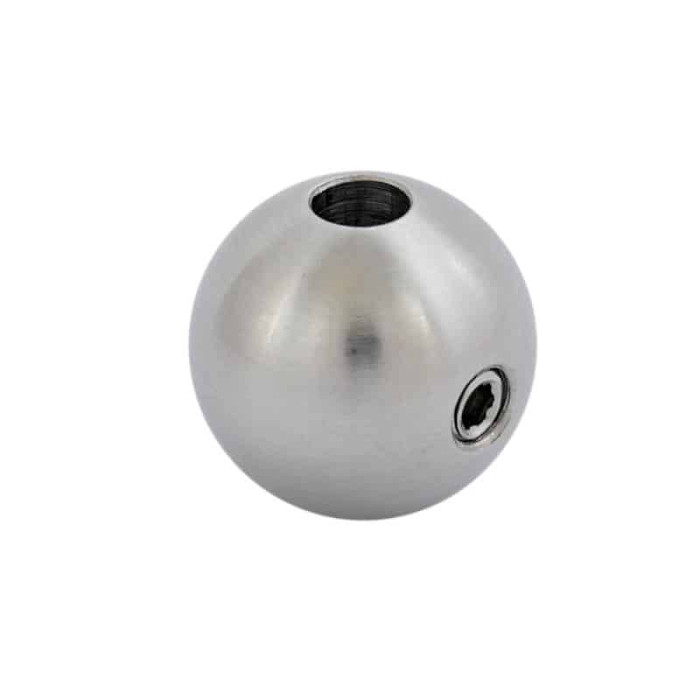 Kugel-Klemmstopper geschliffen 8 mm M8 28 mm Edelstahl-316 (A4) main product photo