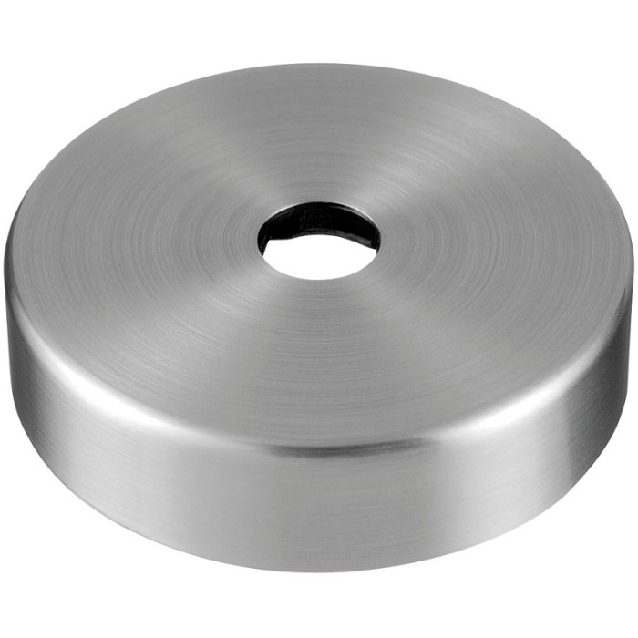 Abdeckkappe für Handlaufhalterrohr 12 mm Edelstahl matt geschliffen Modell 0519 main product photo