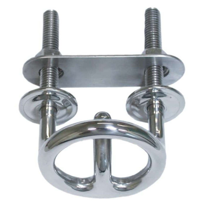 Wasserskihaken für Heckspiegel 90 x 125 mm M12 x 65 mm Edelstahl-316 (A4) main product photo