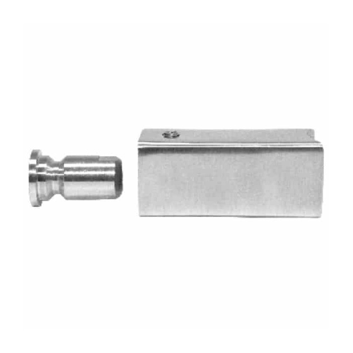 Anschlussadapterrohr Ø 42,4 mm Edelstahl matt geschliffen main product photo