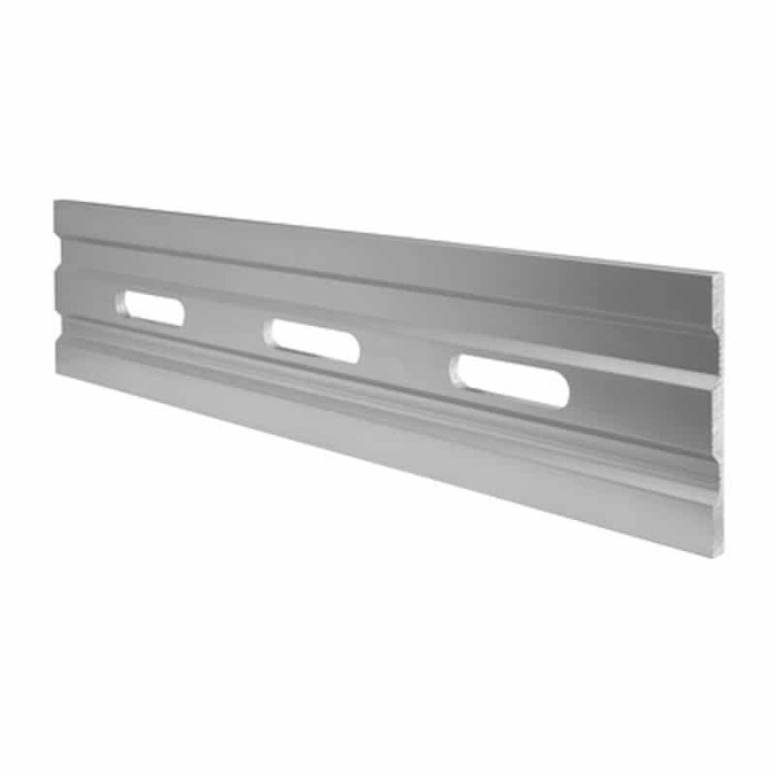 Entwässerungsprofil Easy Glass Smart, seitliche Montage, 590 mm, Modell 8237, Aluminium (eloxiert) main product photo