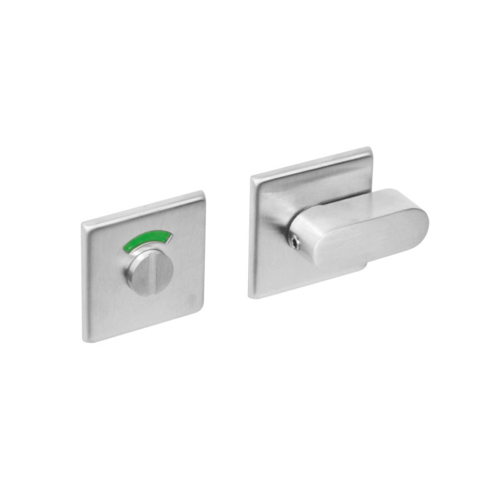 Intersteel Rosette Toiletten-/Badarmatur quadratisch gebürsteter Edelstahl main product photo