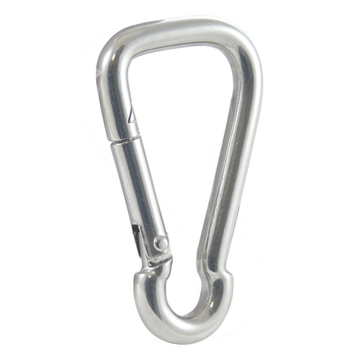Karabinerhaken asymmetrisch 11 x 120 mm Edelstahl-316 (A4) main product photo