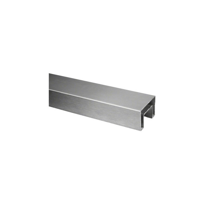 U-Profilrohr 60 x 40 x 1,5 mm Edelstahl-304 (A2) matt geschliffen main product photo