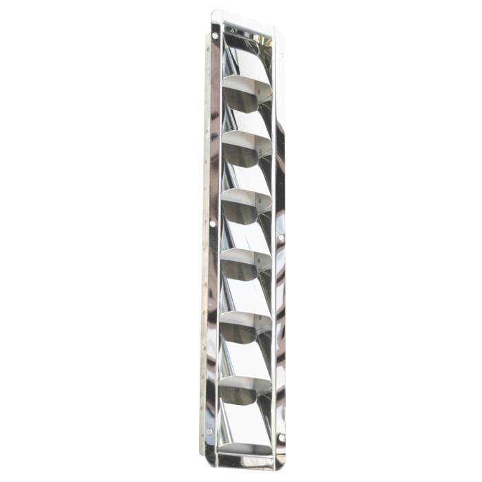Lüftungsblech 427 x 76 mm 8 Schlitze Edelstahl-316 (A4) main product photo
