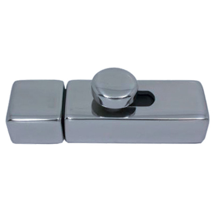 Schieberiegel für Aufbau federgelagert 72 x 30 mm Edelstahl-316 (A4) main product photo