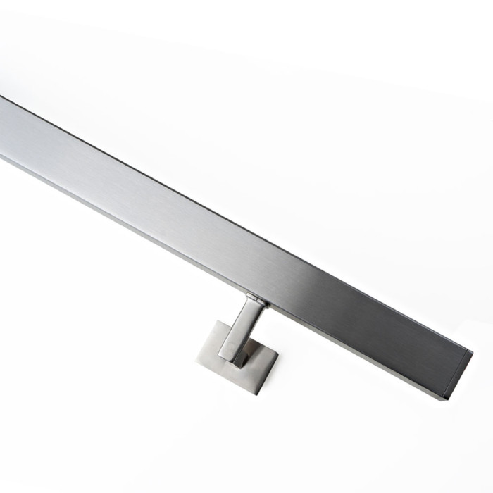 RVS trapleuning Kora vierkant inclusief leuningdragers Edelstahl-304 main product photo