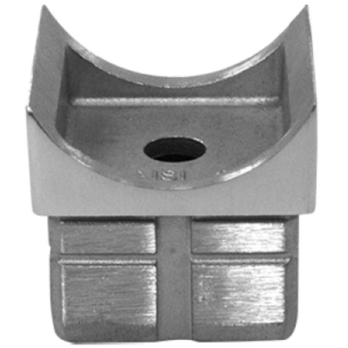 Rohrverbinder 40 x 40 mm für Strahlrohr 42.4 Edelstahl matt geschliffen main product photo
