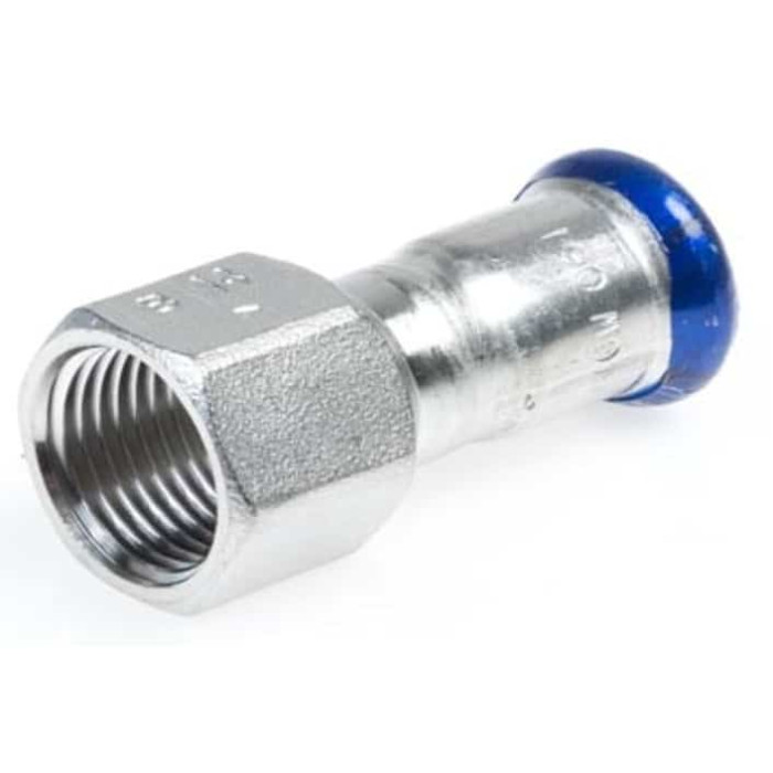 Gewindehülse, 22 mm, V-1/2 Zoll bi Edelstahl-316 (A4) main product photo