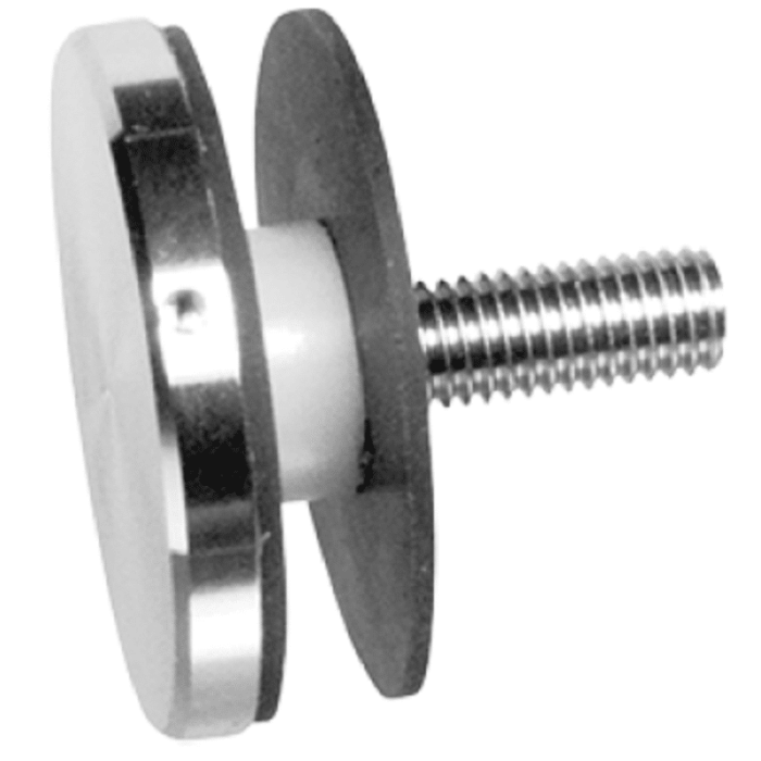 Glasadapter vlak Ø 52 mm RVS-304 mat geslepen Edelstahl-304 main product photo