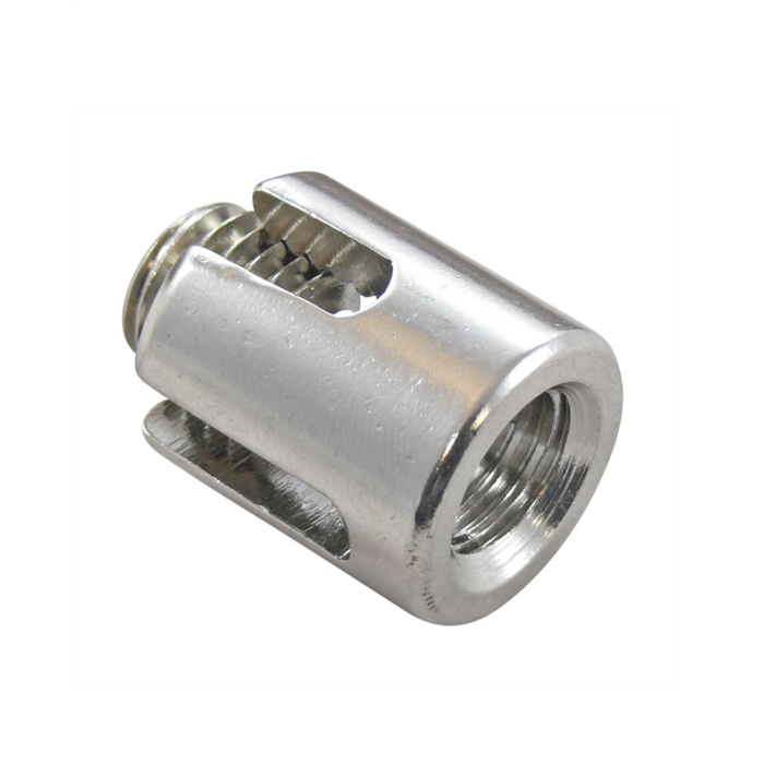 Kreuzklemme mit Durchgangsgewinde 5 mm M12 Edelstahl-316 (A4) main product photo