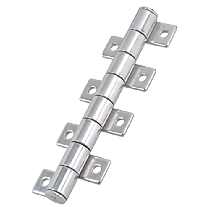 Scharnier mit Halteautomatik und kurzen Flügeln 99 x 28,5 mm (4,1±0,7Nm) Edelstahl-316 (A4) main product photo