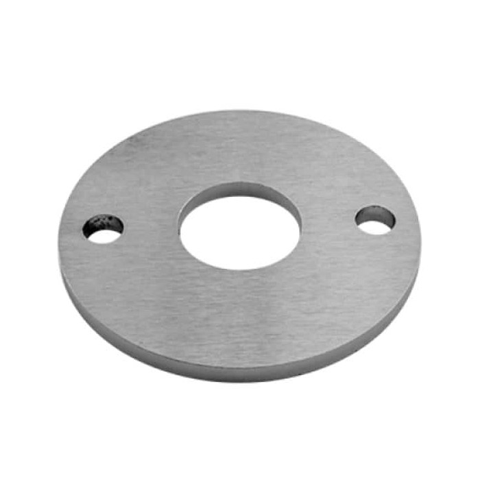 Flansch Ø 100 x 6 mm Bohrung Ø 34 mm Edelstahl matt geschliffen main product photo