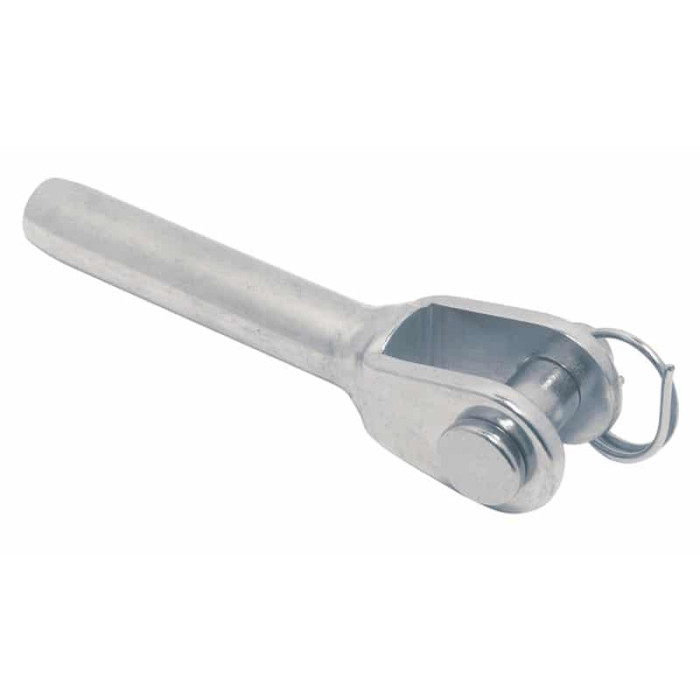 Mini-Gabelterminal 5 mm Edelstahl-316 (A4) main product photo