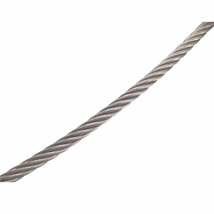 Edelstahldrahtseil weich/flexibel 7x19 sZ 2,5 mm (100m) Edelstahl-316 (A4) main product photo