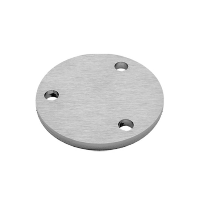 Verankerungsplatte Ø 80 x 6 mm Edelstahl matt geschliffen main product photo