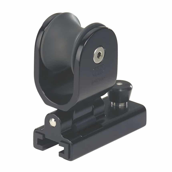 Sprenger Genuaschlitten mit Rolle für Schiene 25 x 4 mm schwarz elo x iert Aluminium main product photo