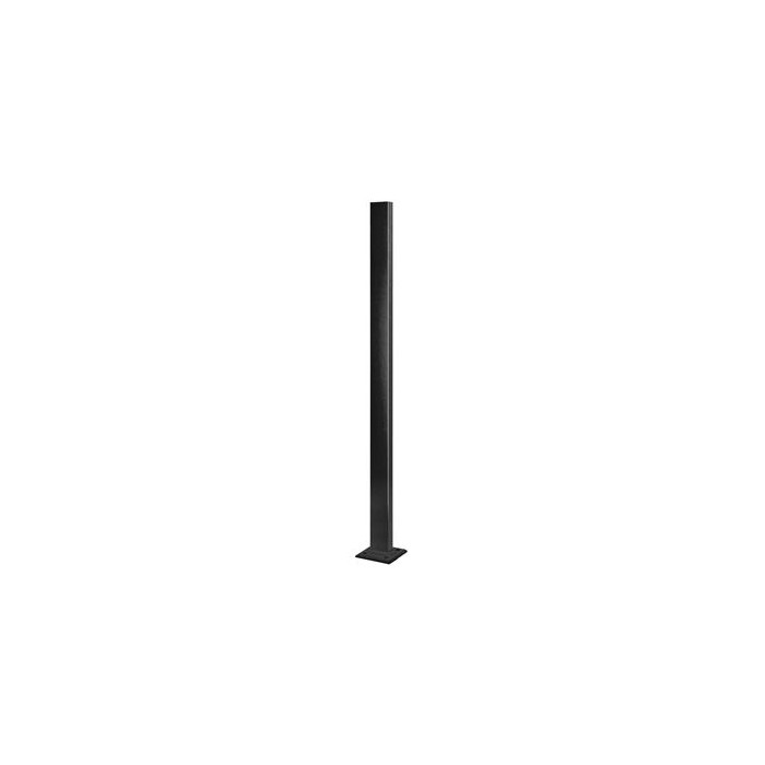 Baluster Square Line 60 x 30 x 2,6 mm 1000 mm Edelstahl mattschwarz Modell 4901 main product photo