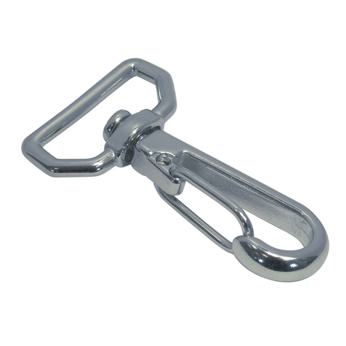 Gurthaken mit Wirbel 65 mm für Gurtbreite 25 mm Edelstahl-316 (A4) main product photo