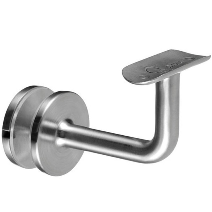 Handlaufträgerrohr Ø 48,3 mm Edelstahl matt geschliffen Modell 0117 main product photo